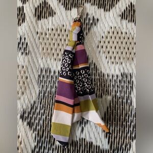 Multicolor Patterned Purse Scarf